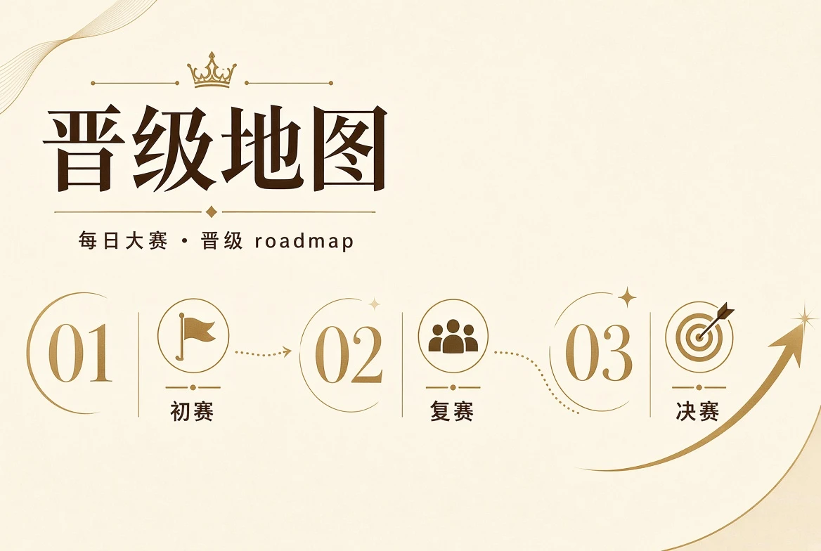 每日大赛赛程路线